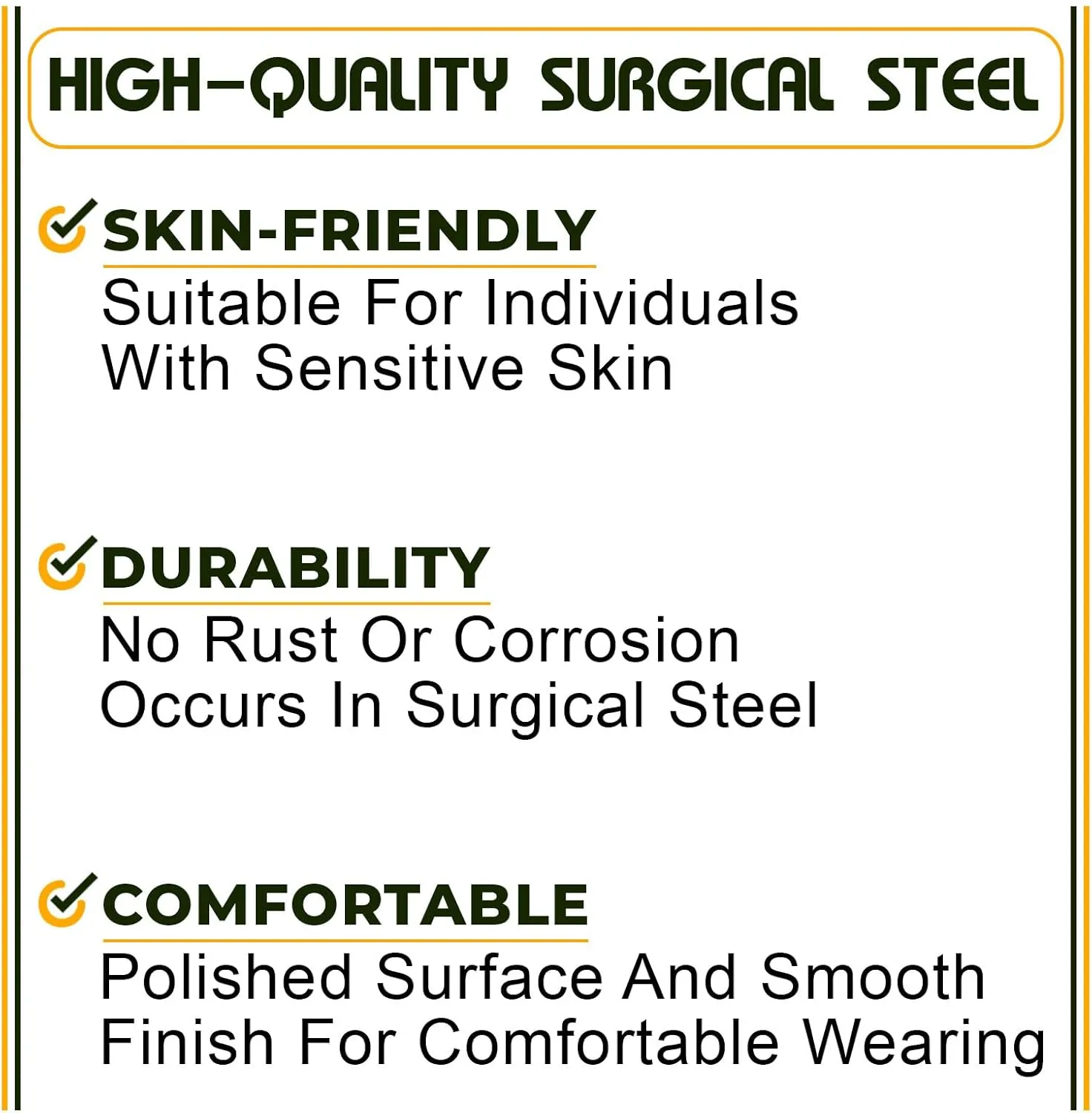 Pair of 316L Surgical Steel Polished Screw-fit Piercing Jewelry Ear Stretching Lobe Plugs flesh Tunnel Earring