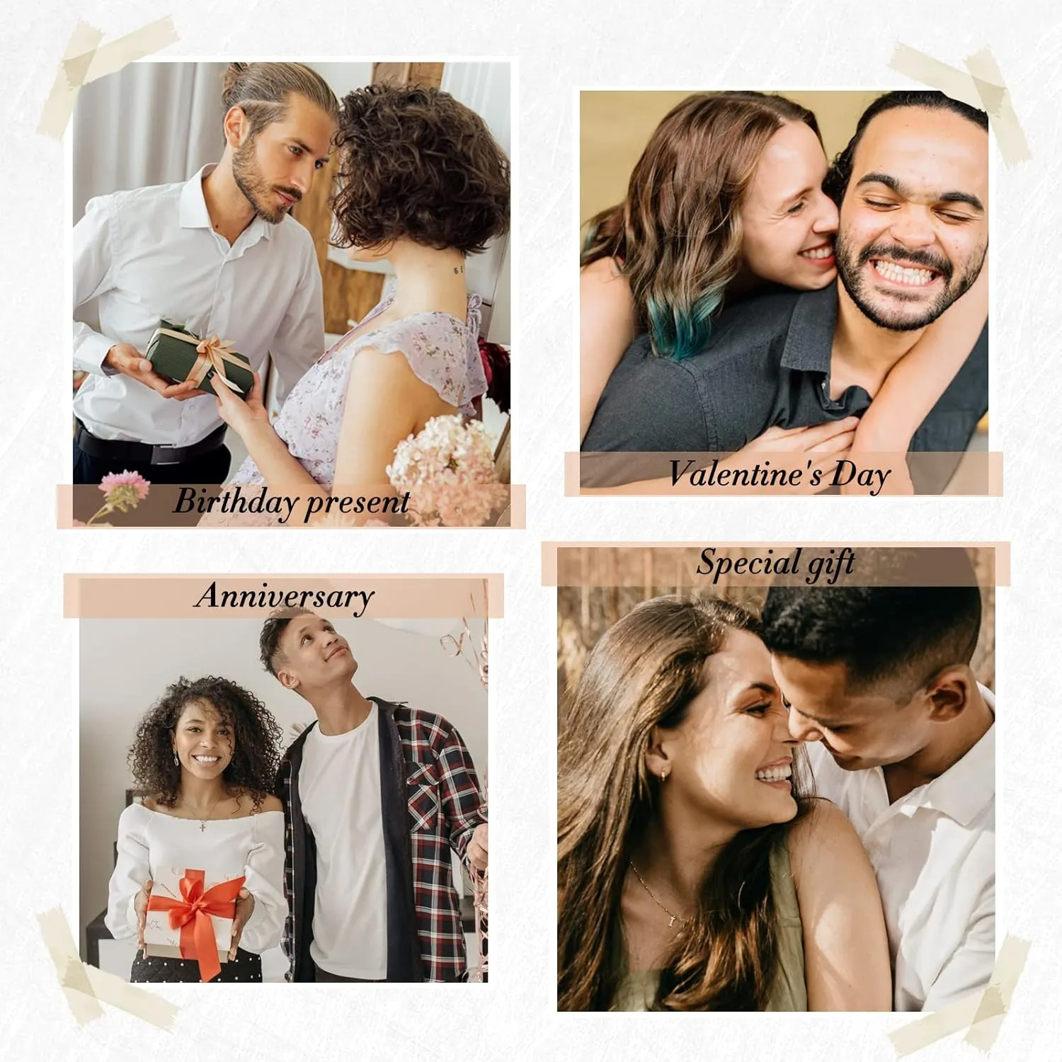 Personalized Promise Rings for Couples Stainless Steel Engagement Heart Rings Set Custom name Matching Wedding Rings for Her His Women Men Lover