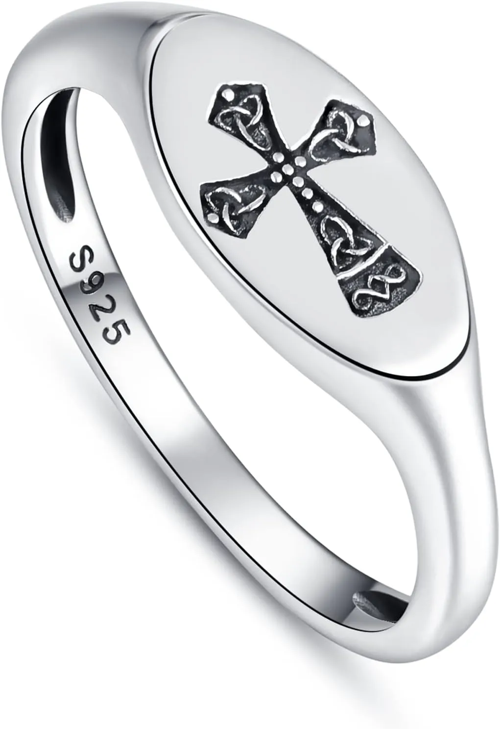 PRAYMOS 925 Sterling Silver Ring Open Adjustable Ring Thumb Rings for Women with Jewelry Gifts Box