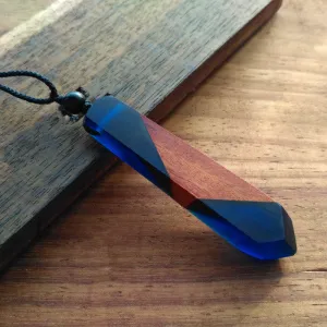 Resin Wood Handmade Pendant - Model 1