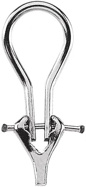 Semi-Polished Platinum Omega Clip Back Finding Component 14x8mm For Earrings Fine Jewelry For Women Gifts For Her