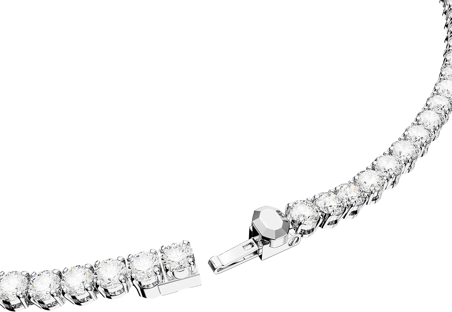 Swarovski Matrix Crystal Necklace Collection, Pink, Yellow, and Clear Crystals