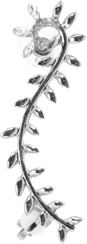 VALICLUD Leaf Shaped Ear Cuff for Women Stylish Clip Earring Unique Design for Various Occasions Fashion
