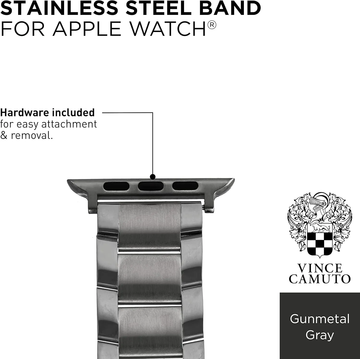 Vince Camuto Fashion Bands for Apple Watch, Secure, Adjustable, Apple Watch Replacement Band, Fits Most Wrists