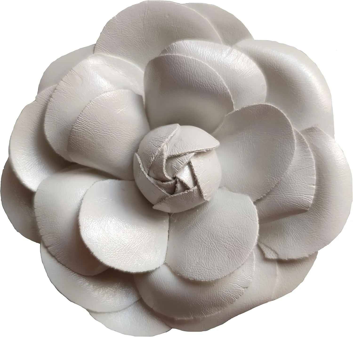 Vintage Style Elegant Camellia Fabric Flower Brooch Pin Scarf Bridal Dress Wedding Accessories Jewelry Gift