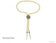 Wonder Woman Lasso Bolo Necklace