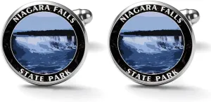 Zion National Park Landscape Cufflinks City Scene City Souvenir Cufflinks For Men National Park Skyscrapers Mens Cufflinks Abstract Shirt Shirt Tuxedo Gift For Dad Husband Boyfriend